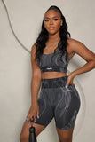 The 2 piece Abstract "Black" Set