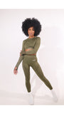 “The Active Girl“ Olive green set